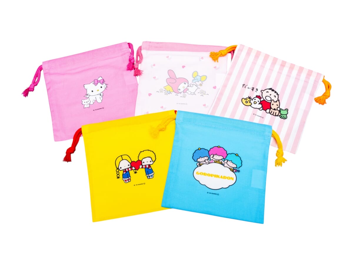 サンリオキャラクターズB ブラインド 巾着M　裏