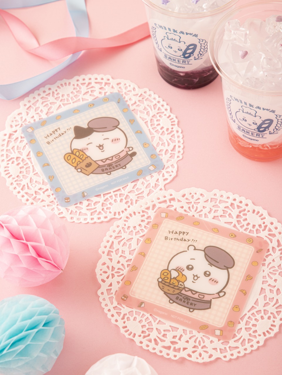 ドリンク注文特典「オリジナルコースター」