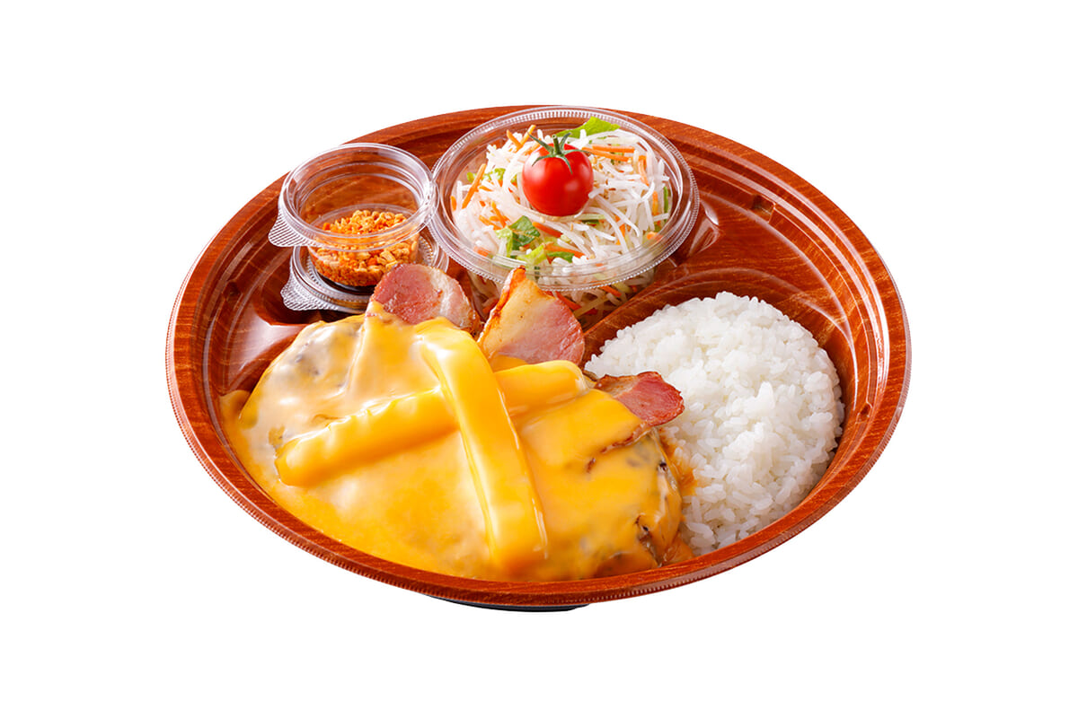 ガーリックベーコンメルティーチーズバーグディッシュ テイクアウト