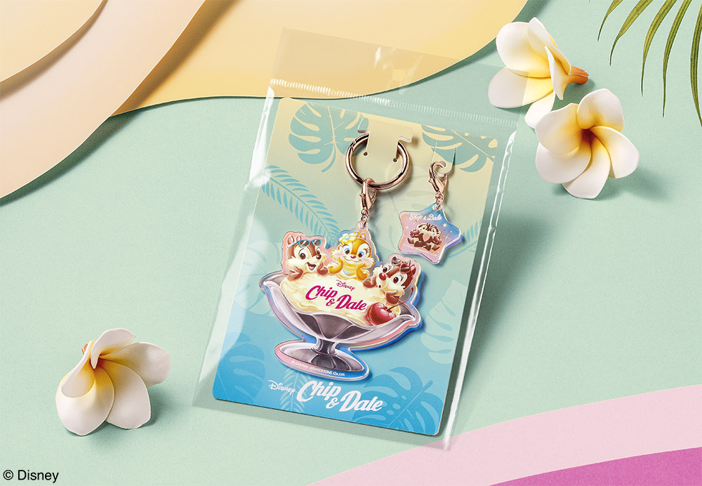 チップ＆デール／アクリルキーホルダー