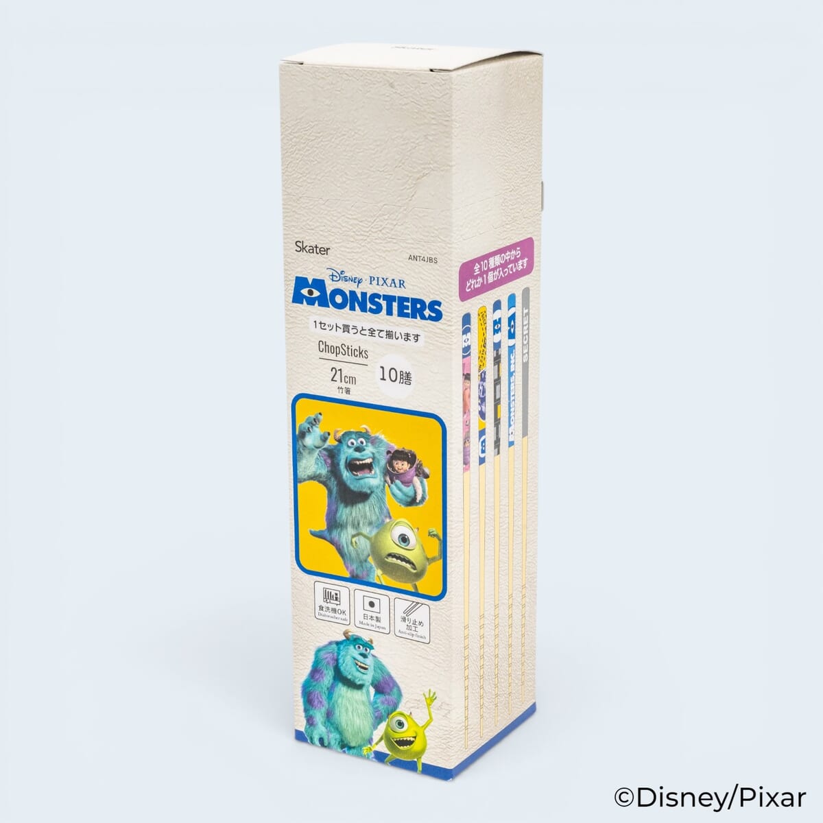 ANT4JBS ブラインド 竹箸21cm「モンスターズ・インク」