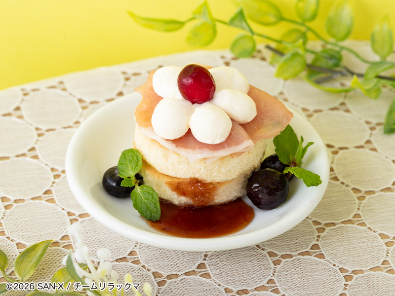 生ハム&チーズパンケーキ