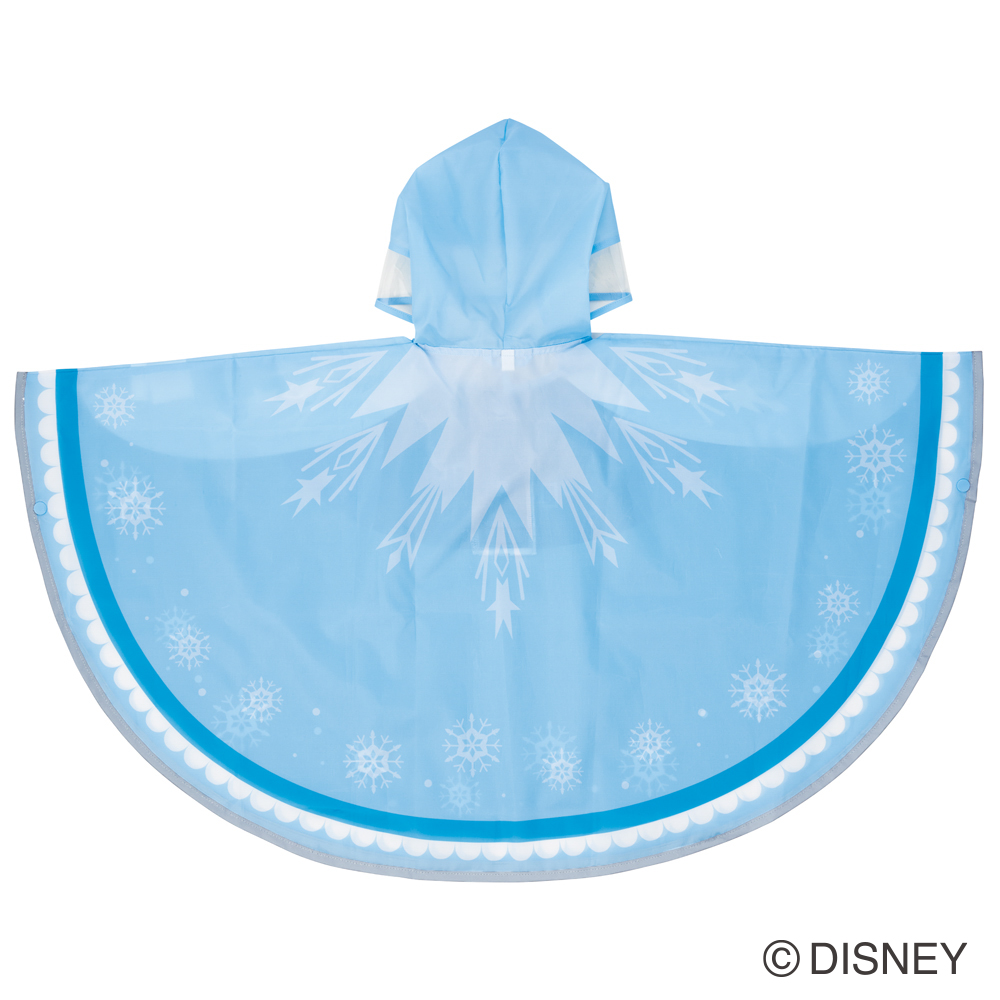 RAPO2N レインポンチョ エルサ 後ろ