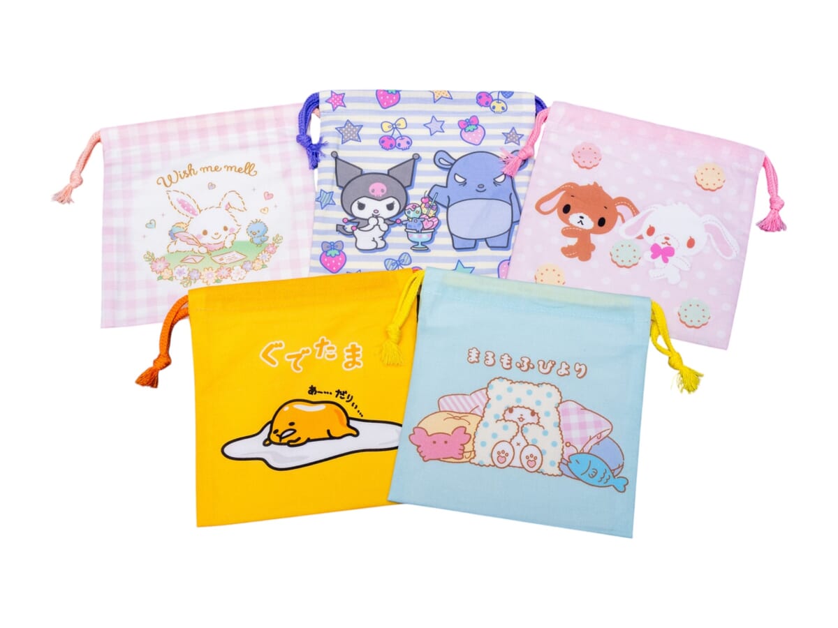 サンリオキャラクターズC ブラインド 巾着M　ラインアップ