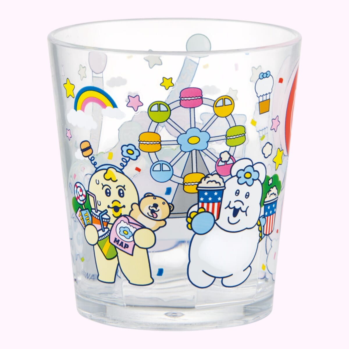 アクリルコップ　デザイン