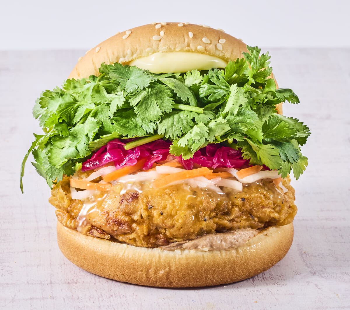 パクチーチキンバーガー バインミー　3倍