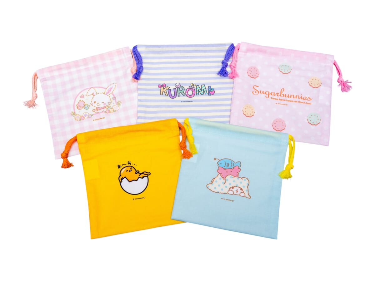 サンリオキャラクターズC ブラインド 巾着M　裏