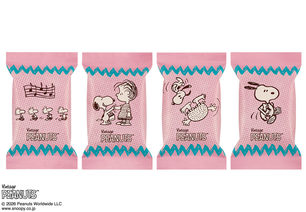 個包装の絵柄は4種類