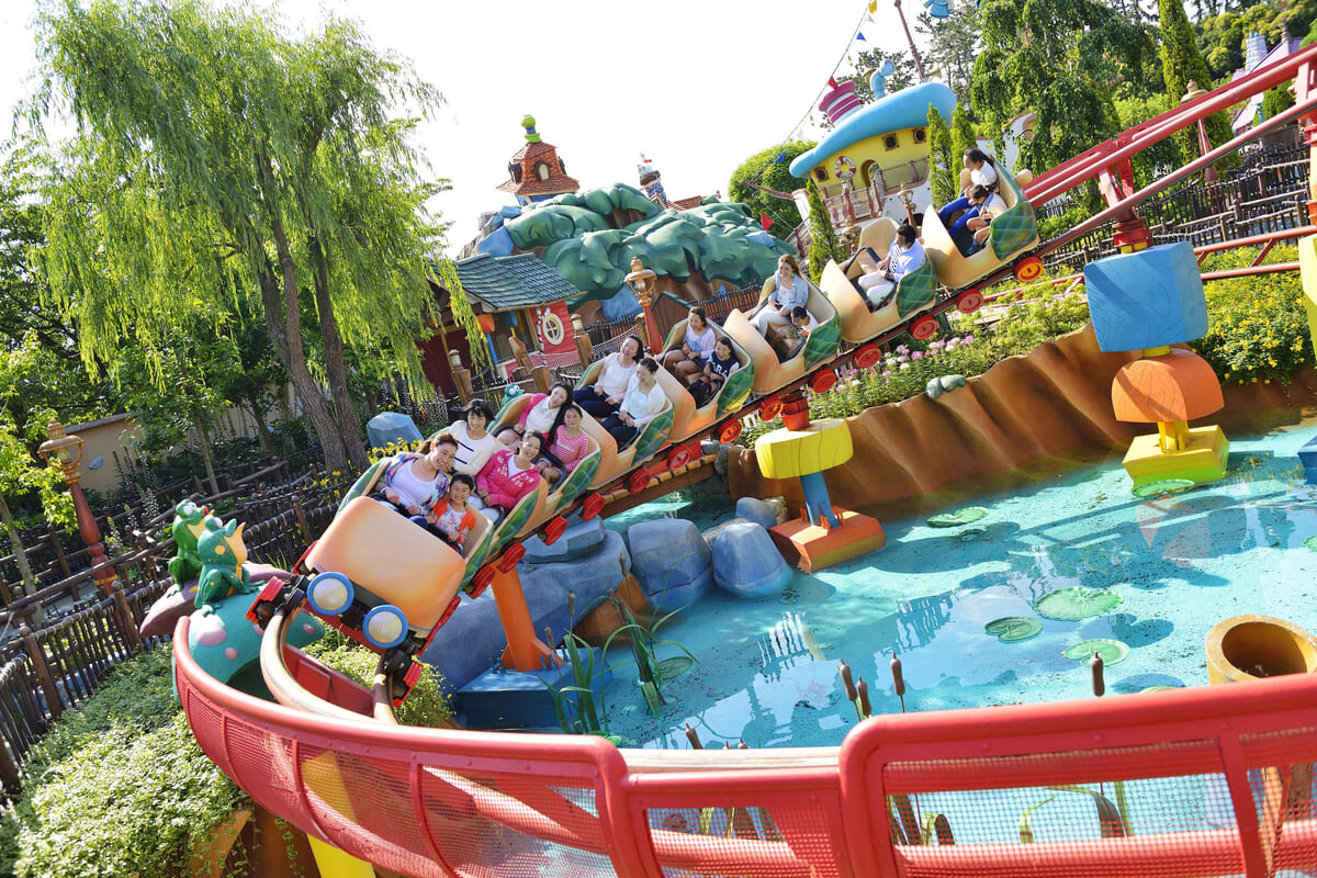 東京ディズニーランド／アトラクション「ガジェットのゴーコースター」“びしょ濡れ”バージョン