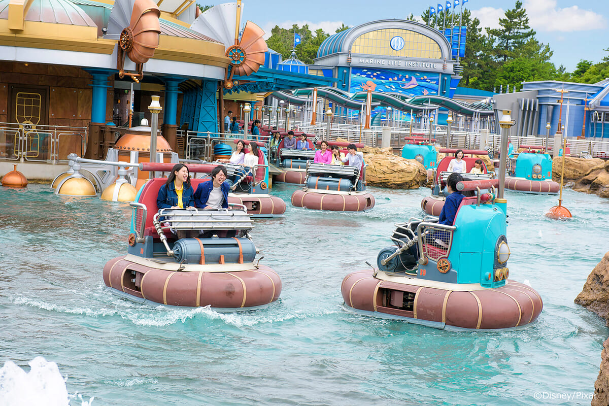 東京ディズニーシー／アトラクション「アクアトピア“びしょ濡れ”バージョン」