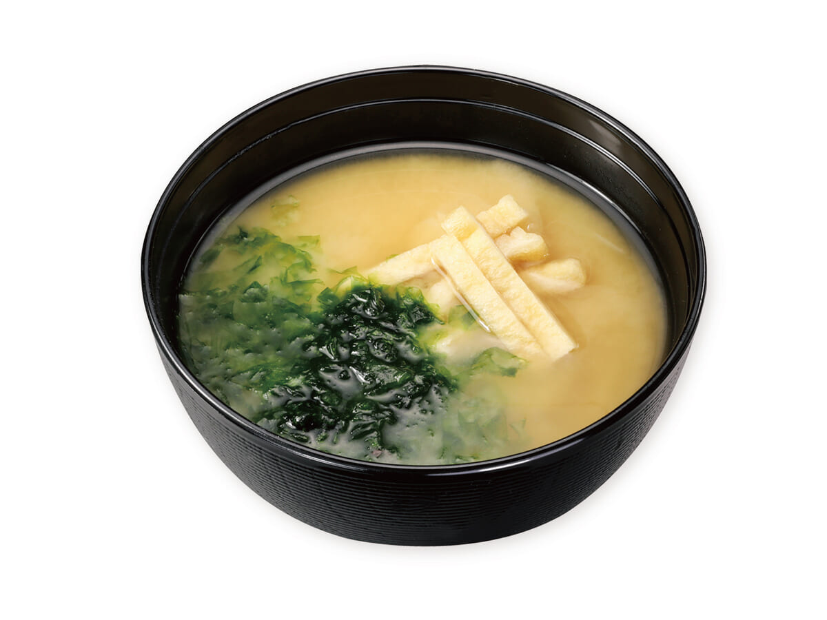 あおさ入り味噌汁