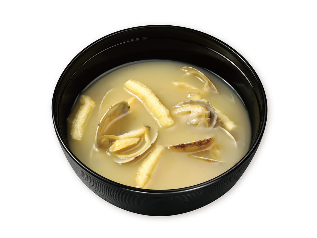 あさり入り味噌汁