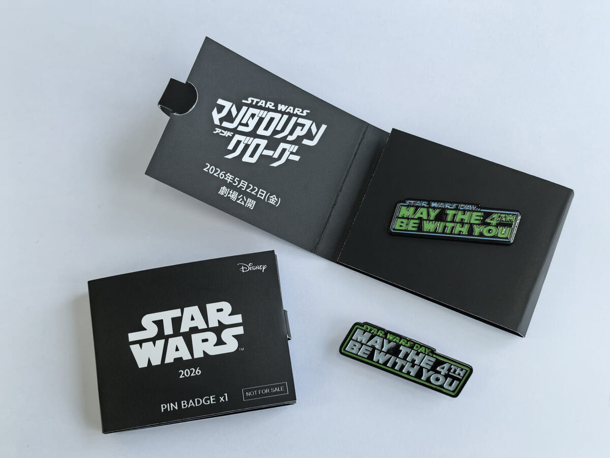 「スター・ウォーズの日」特製ピンズ