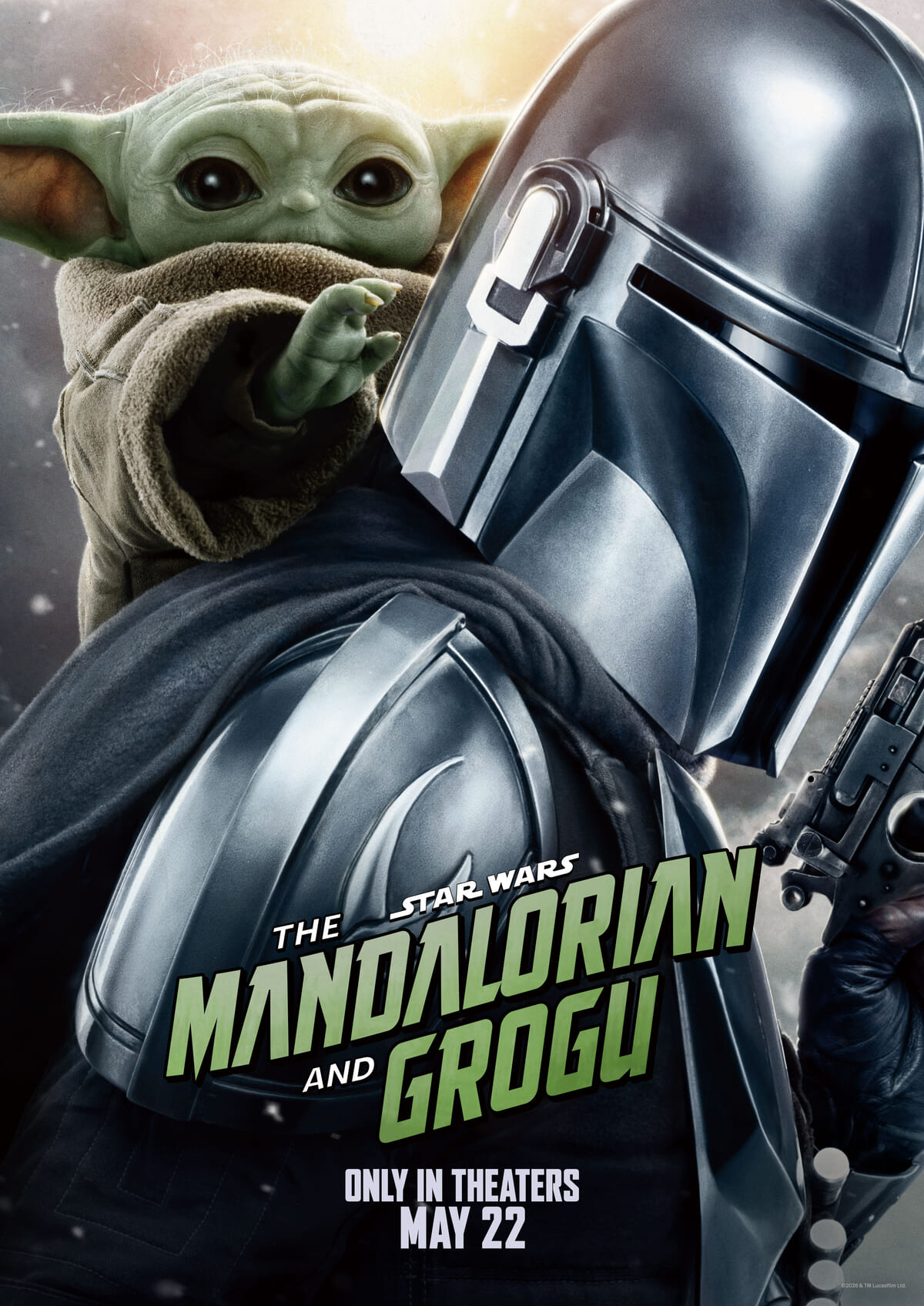 入場者特典:劇場新作『スター・ウォーズ/マンダロリアン・アンド・グローグー』B2 ポスター