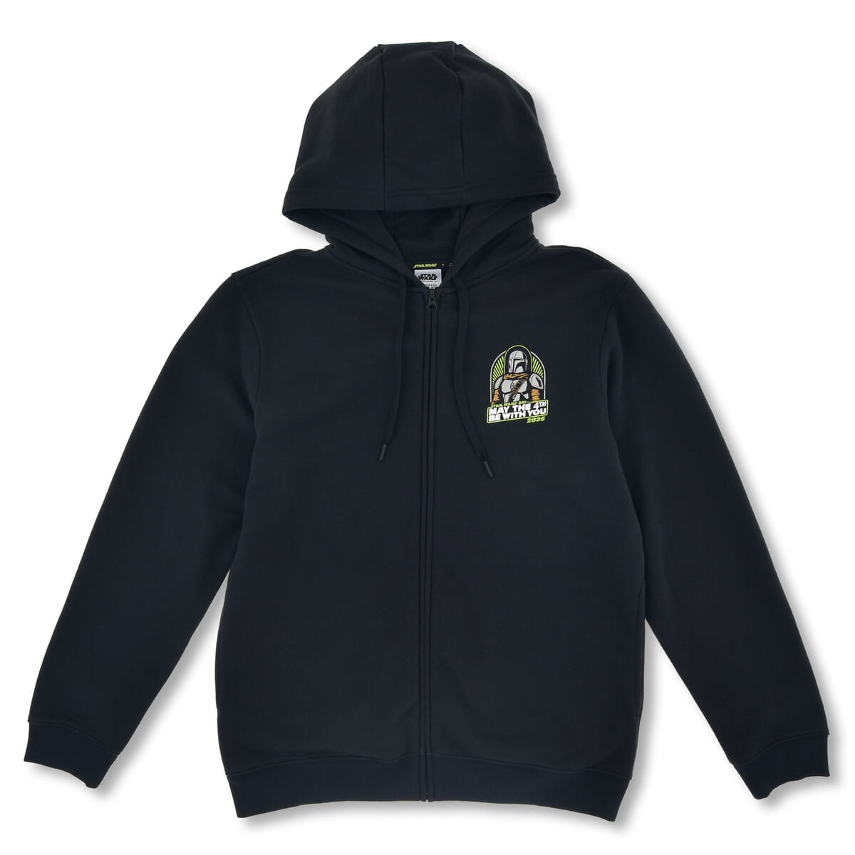 スター・ウォーズ 長袖パーカー ブラック XL May the 4th 2026