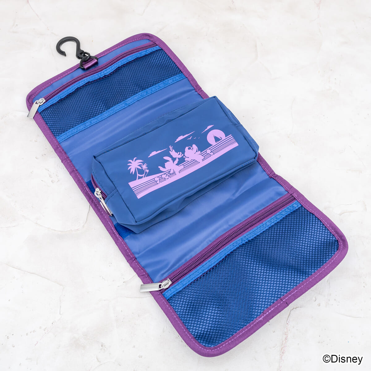 Disney リロ＆スティッチ デザイン トラベル吊り下げポーチ2