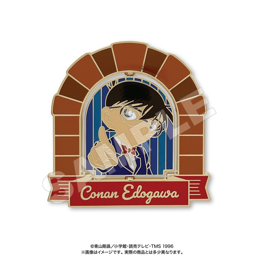 江戸川コナン①　コレクションピンバッジ