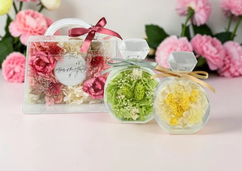 枯れないお花と音色が届ける、記憶に残る贈り物！ オルゴールショップ カリヨン 母の日ギフト オルゴール