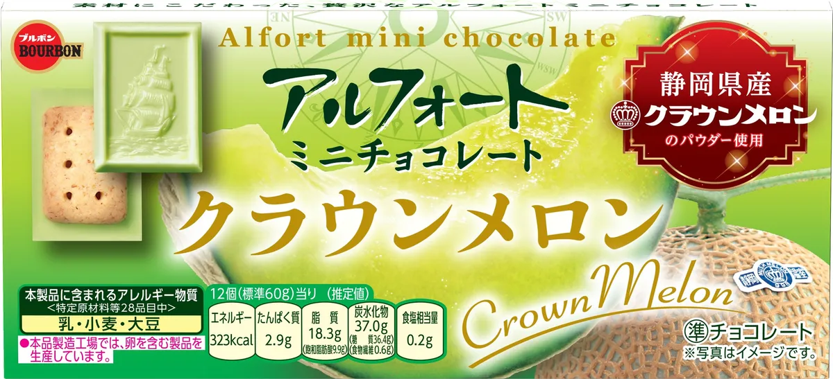 アルフォートミニチョコレートクラウンメロン