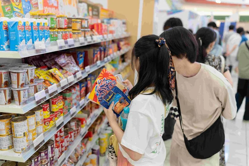 マレーシアフェア2025大阪の様子(Halal2Go Mart)