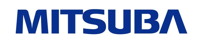 株式会社ミツバの企業ロゴ。白背景にネイビーブルーの太字サンセリフ体でMITSUBAと表記した横長ロゴマーク