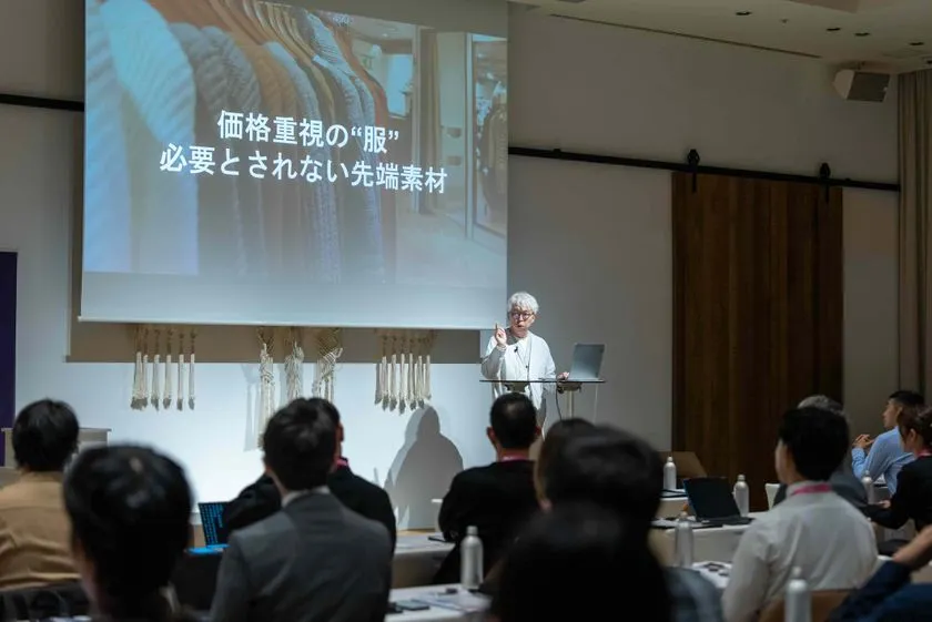 MOONRAKERS TECHNOLOGIES株式会社 代表取締役 CEO 西田 誠氏が登壇している様子