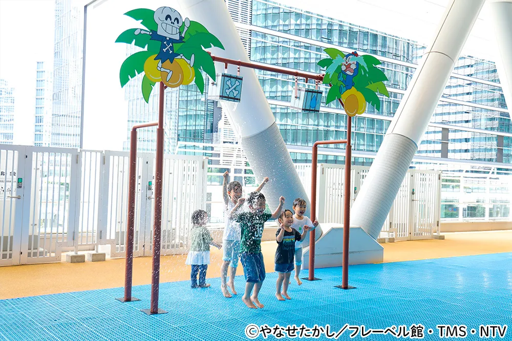 水あそびひろば バイキンメカエリア
