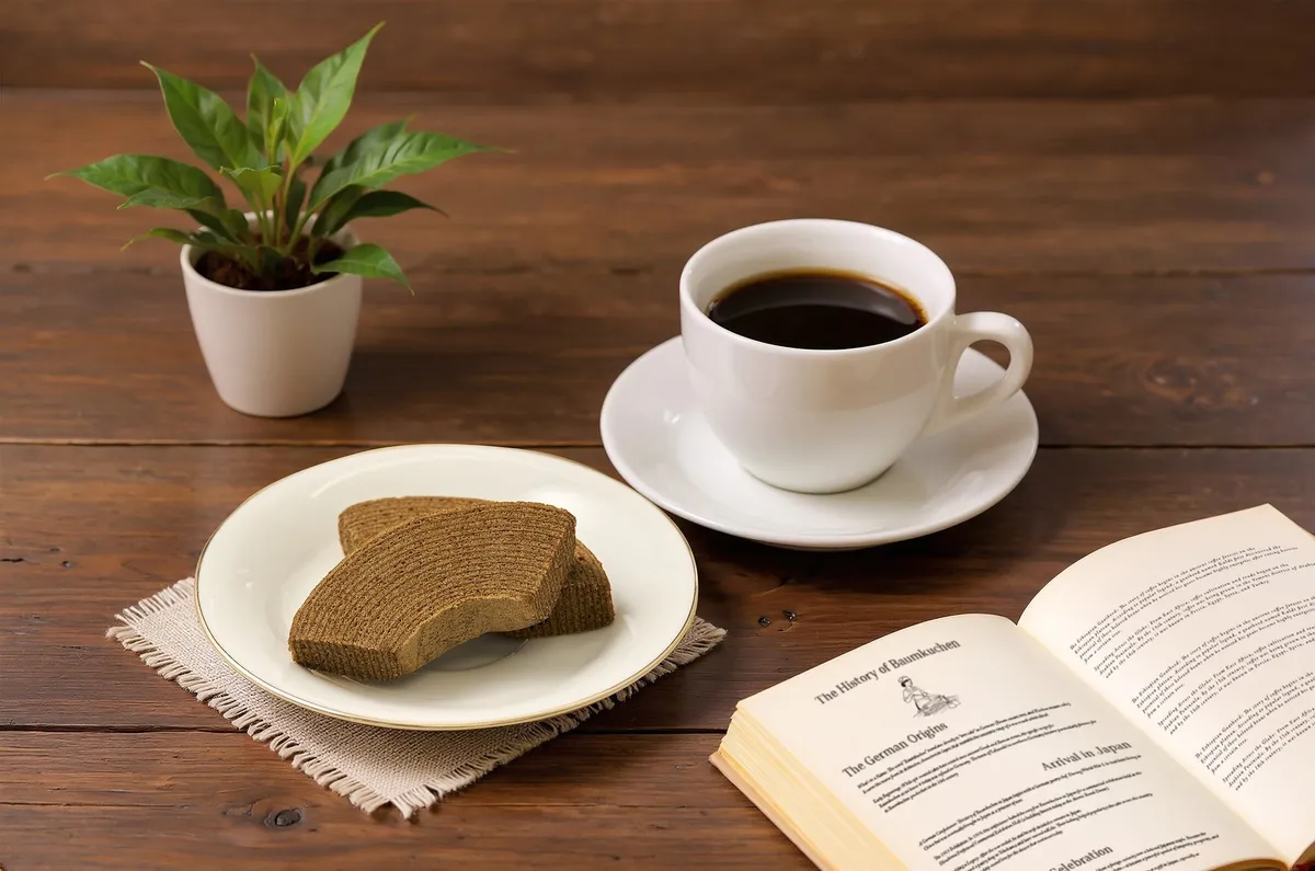 デカフェコーヒーバウムクーヘン