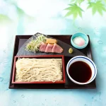 京鴨×山椒、税込1,738円の夏限定！ HACHIKI 八起庵 山椒香る 京鴨の冷やしつけ麺
