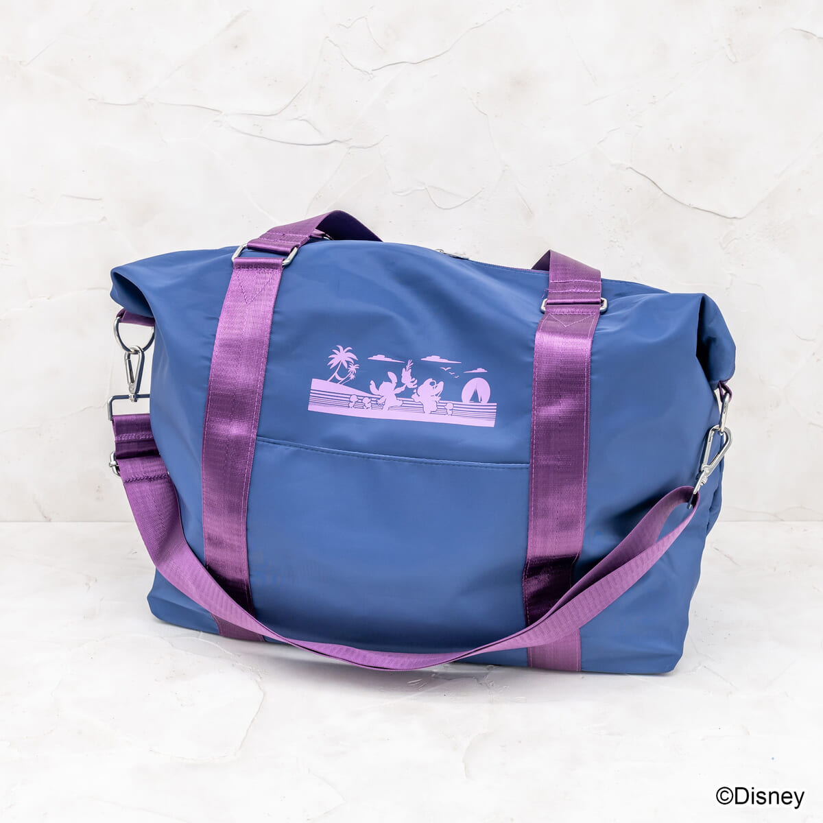 Disney リロ＆スティッチ デザイン トラベルキャリーオンバッグ