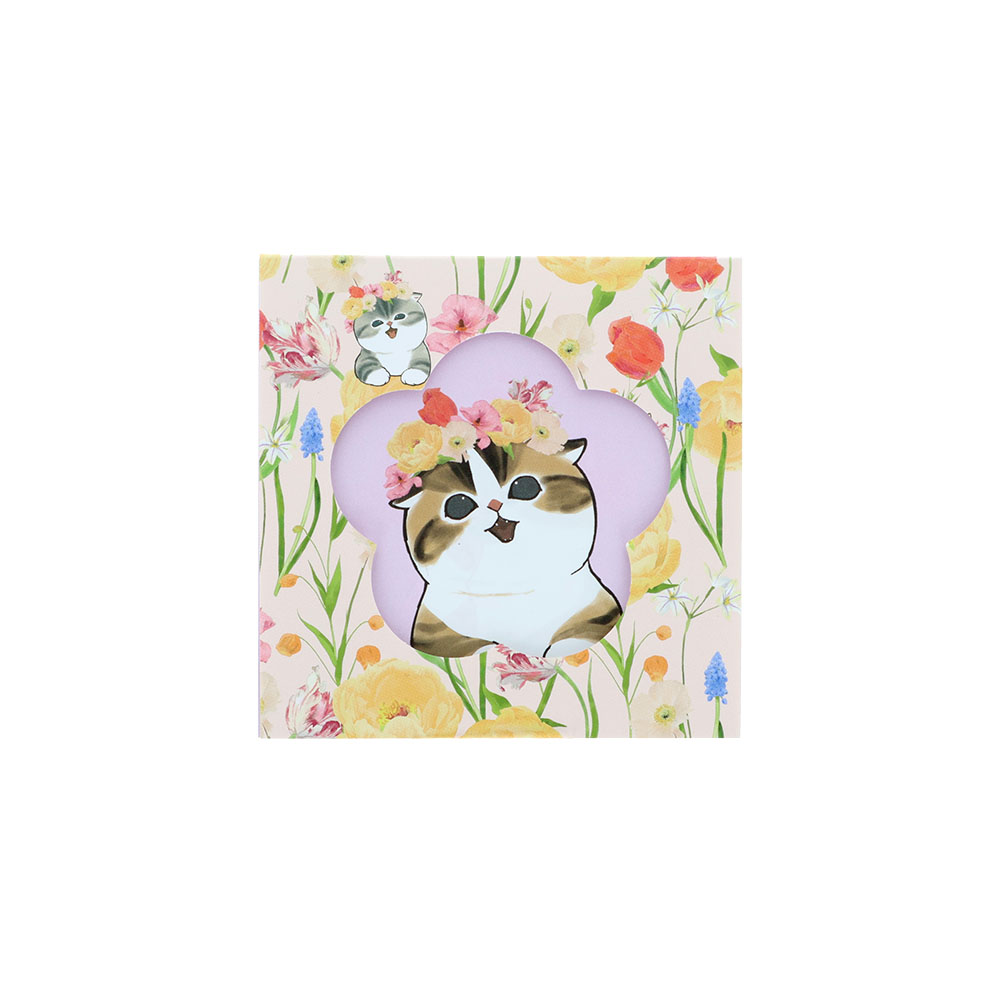 窓付きスクエアメモ Bloom