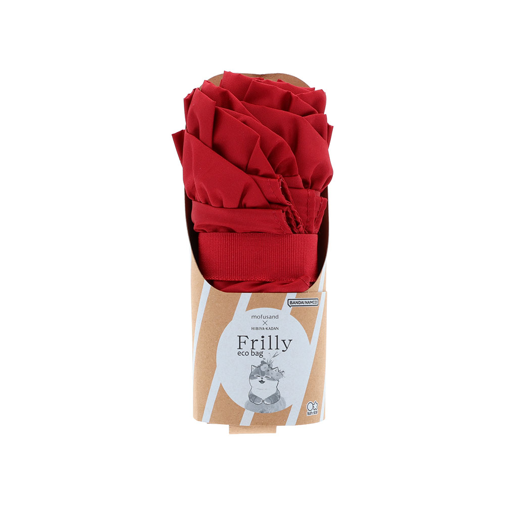 エコバッグ Frilly レッド