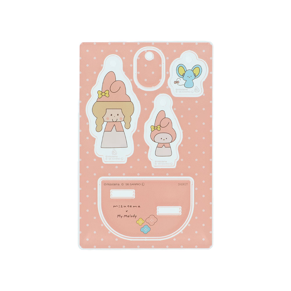 アクリルスタンドキーホルダー　マイメロディ