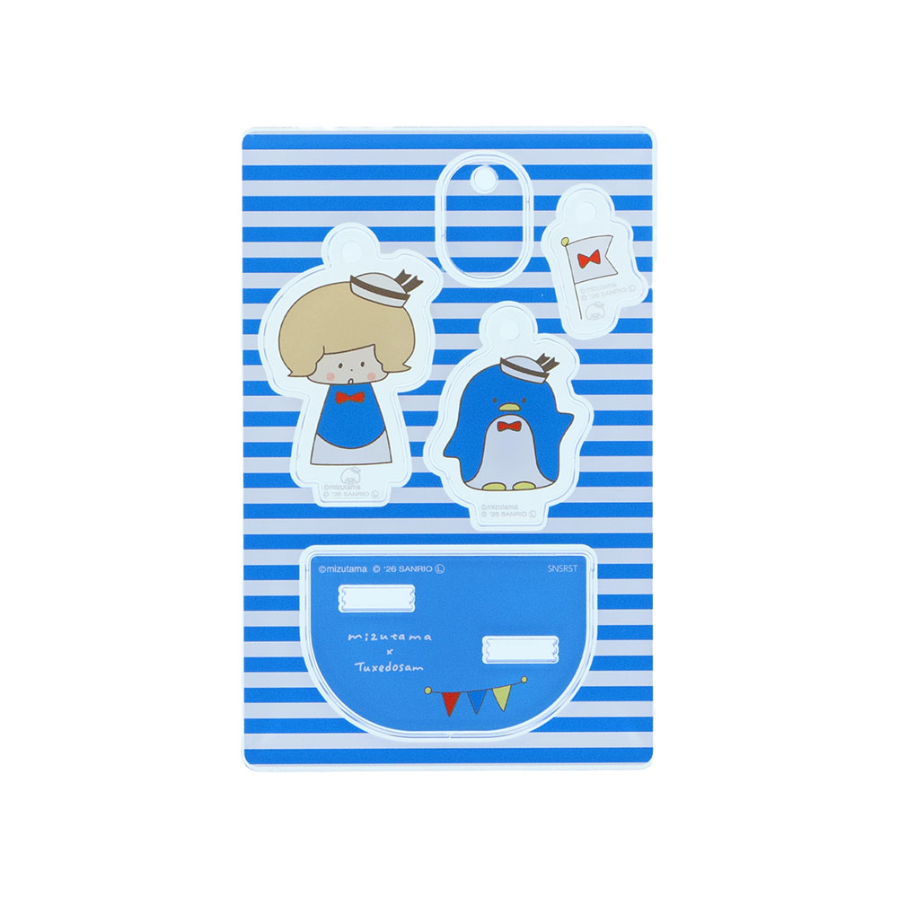 アクリルスタンドキーホルダー　タキシードサム