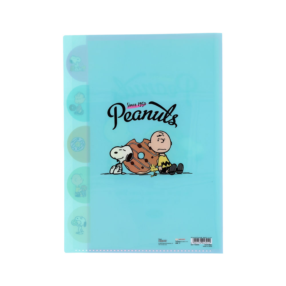 ダイカットクリアファイル5P ドーナツ02
