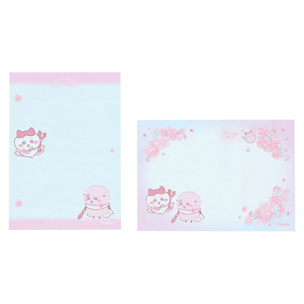 メモミニ サクラ ハチワレ&ラッコ02