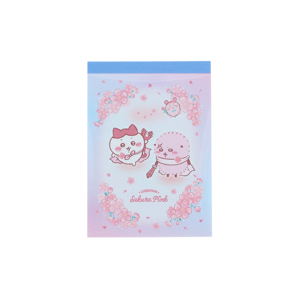 メモミニ サクラ ハチワレ&ラッコ