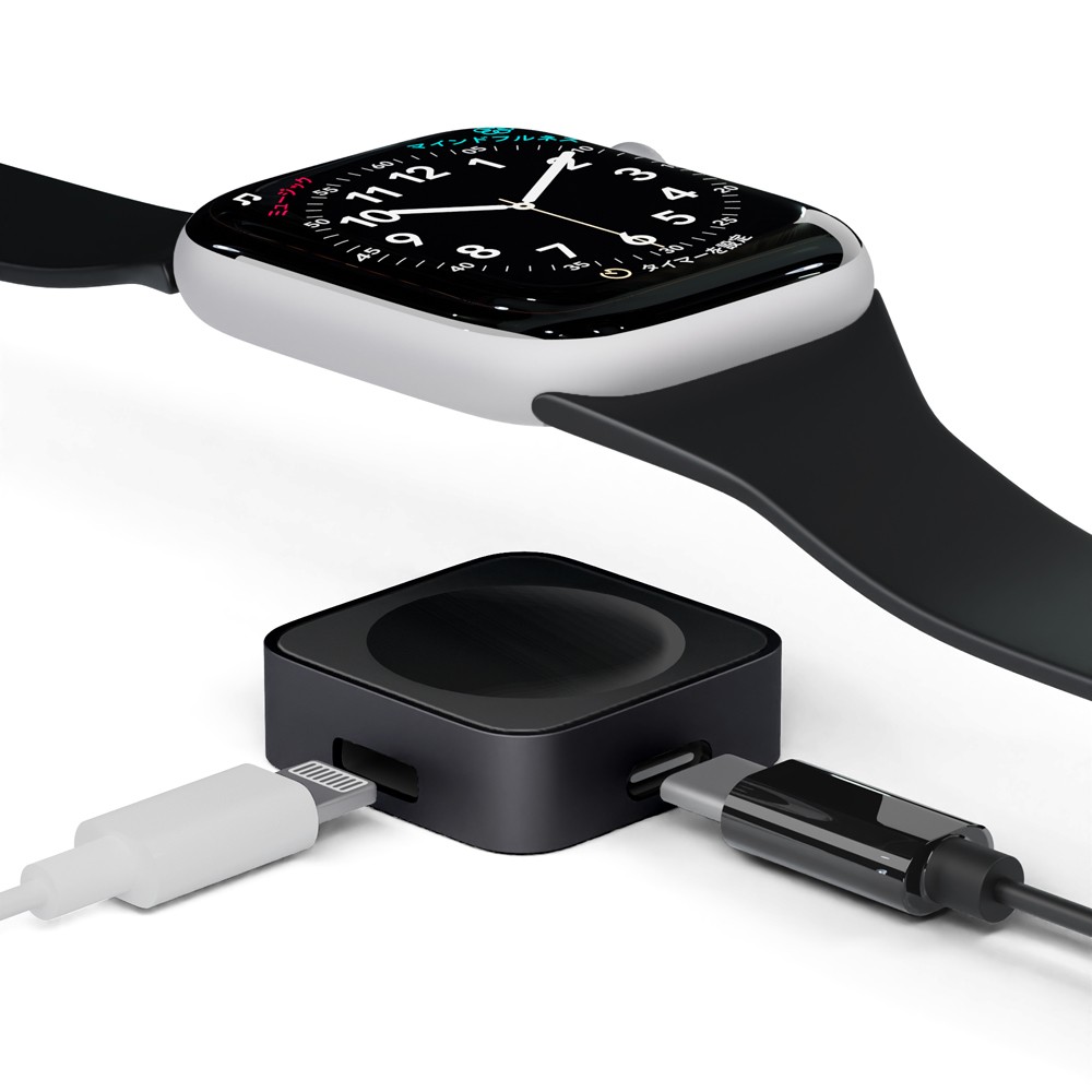 Apple Watch用 ポータブル充電器（ブラック）2