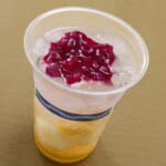 東京ディズニーシー／ヴォルケイニア・レストラン「スパークリングカクテル（ウォッカ＆トロピカルフルーツ）」