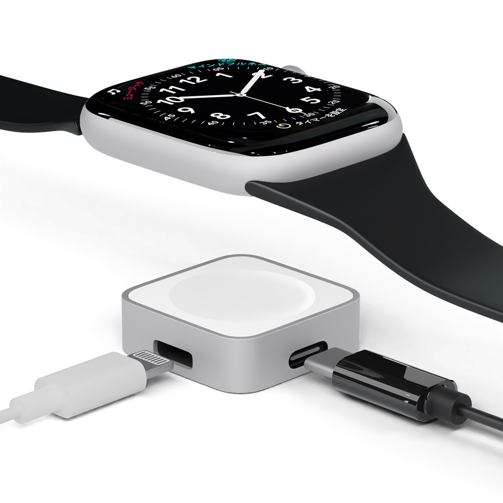 Apple Watch用 ポータブル充電器（ホワイト）2
