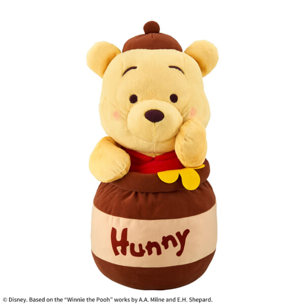 くまのプーさん 赤いほっぺ グランデぬいぐるみ ハニーポットVer.