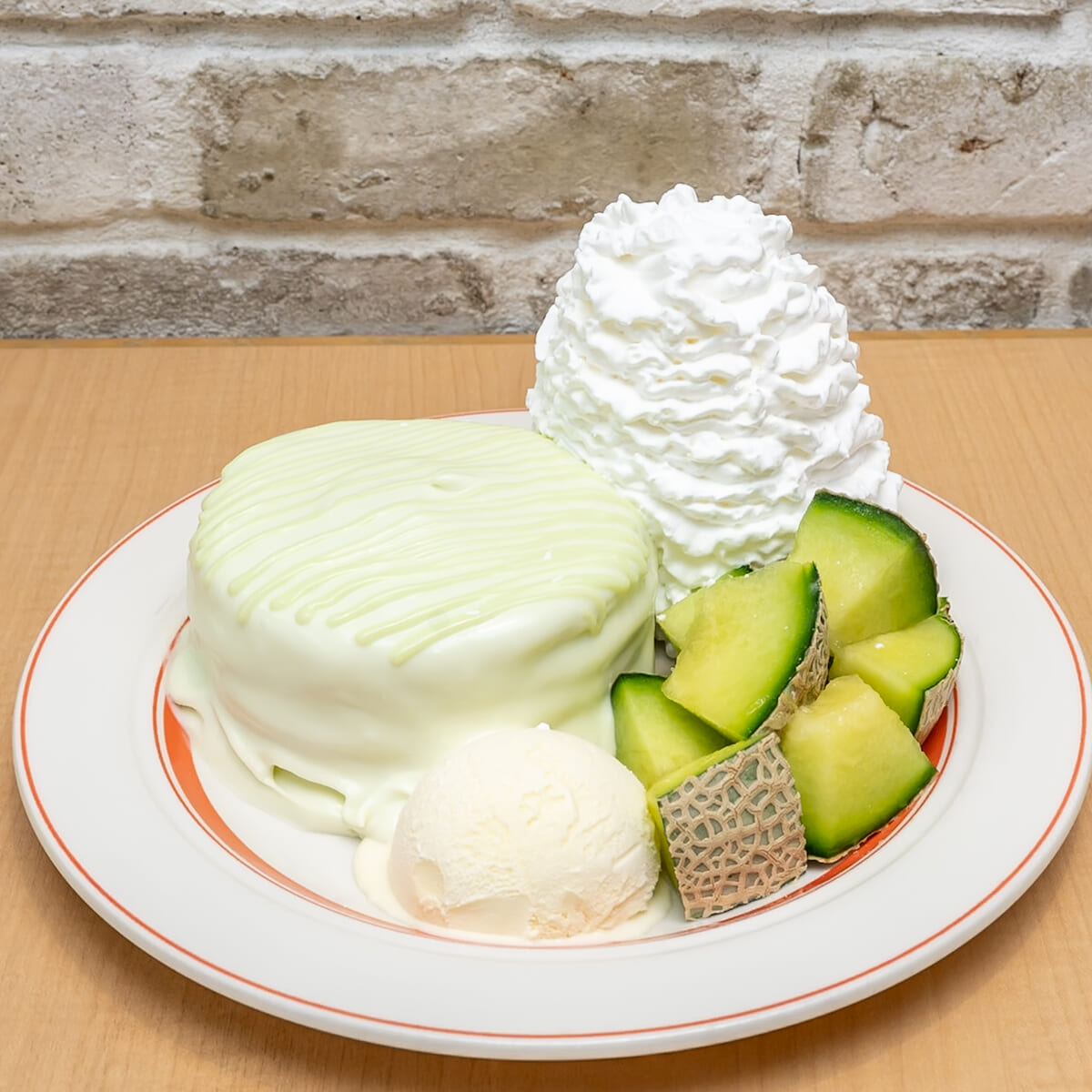 プレミアムメロンパンケーキ