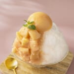 プレミアムかき氷「ピーチ」