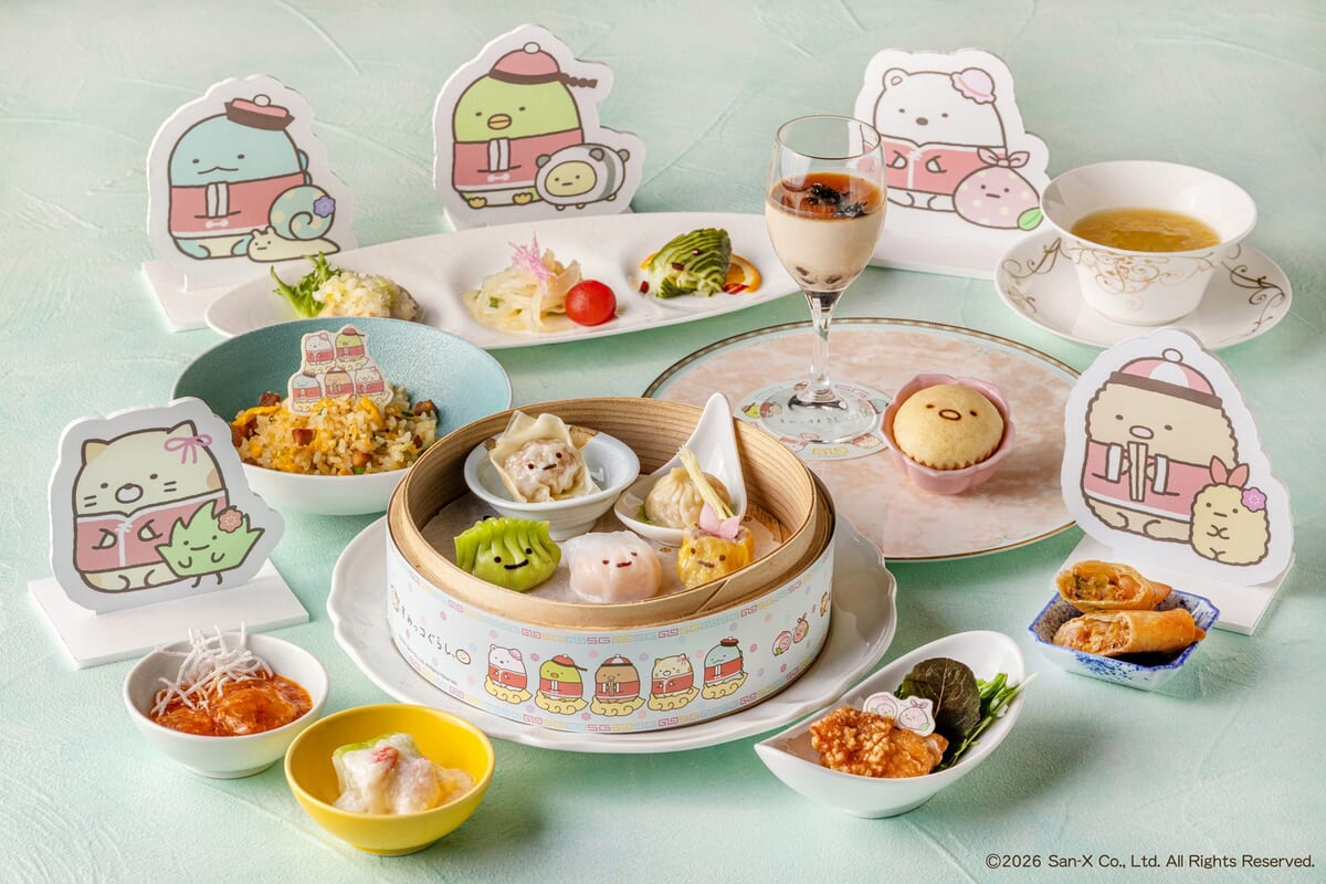 「すみっコぐらし 飲茶日和」ランチコース