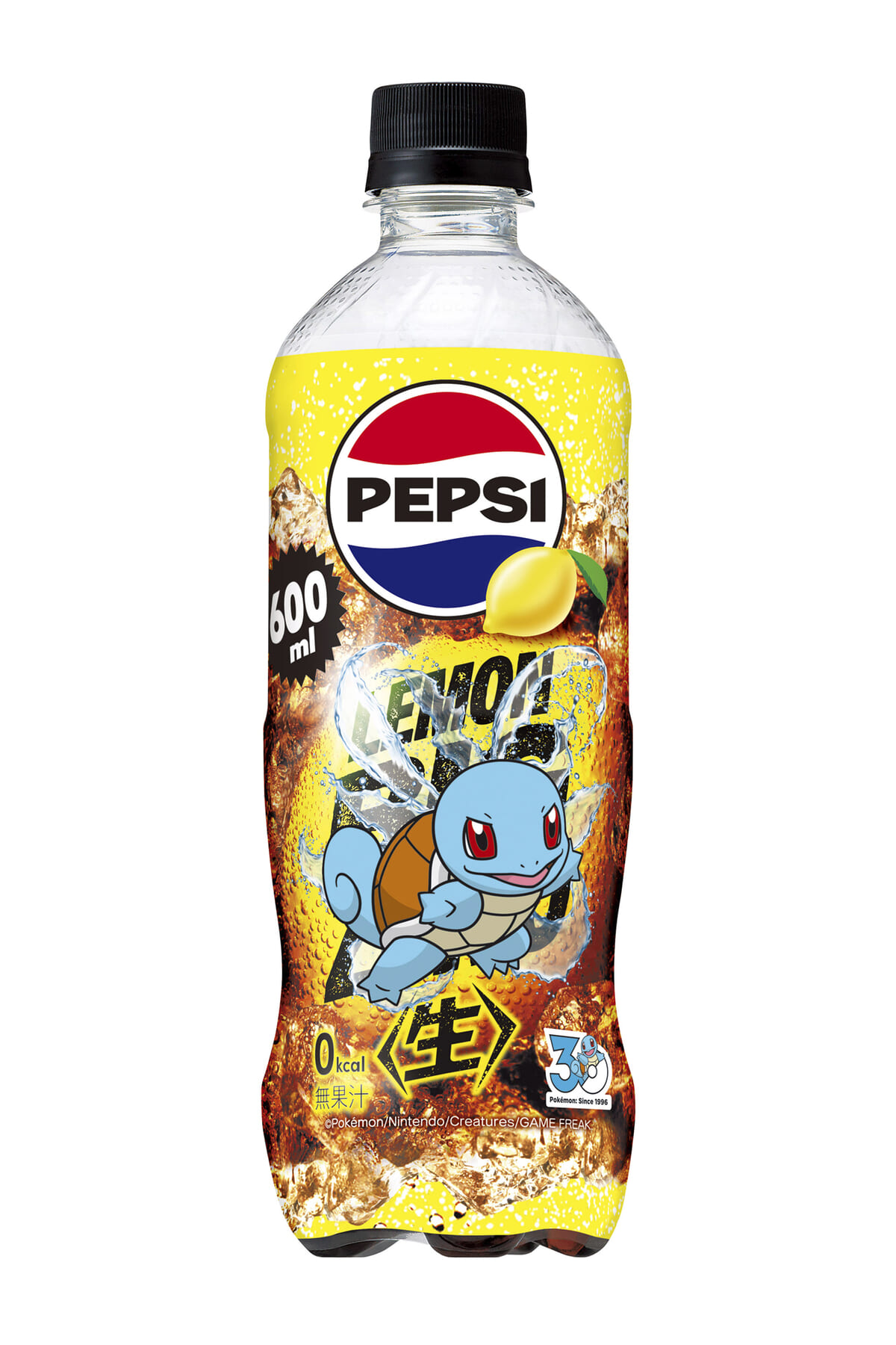 ペプシ〈生〉 BIG ZERO LEMON ポケモンデザインラベル