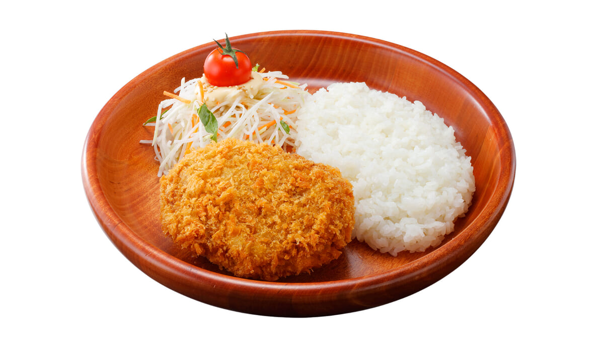 メンチカツディッシュ(ハンバーグなし)