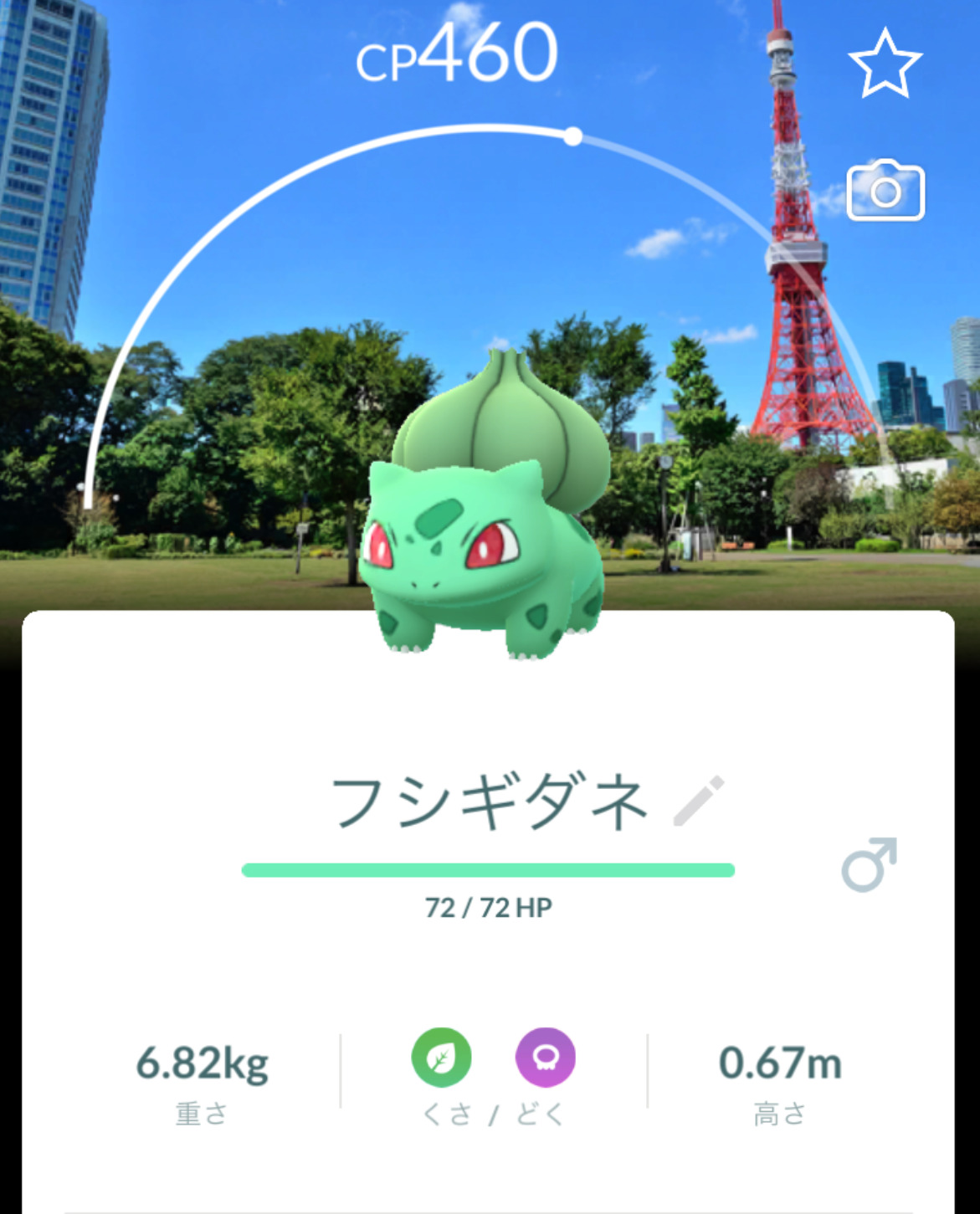 GOスタンプラリー　フシギダネ