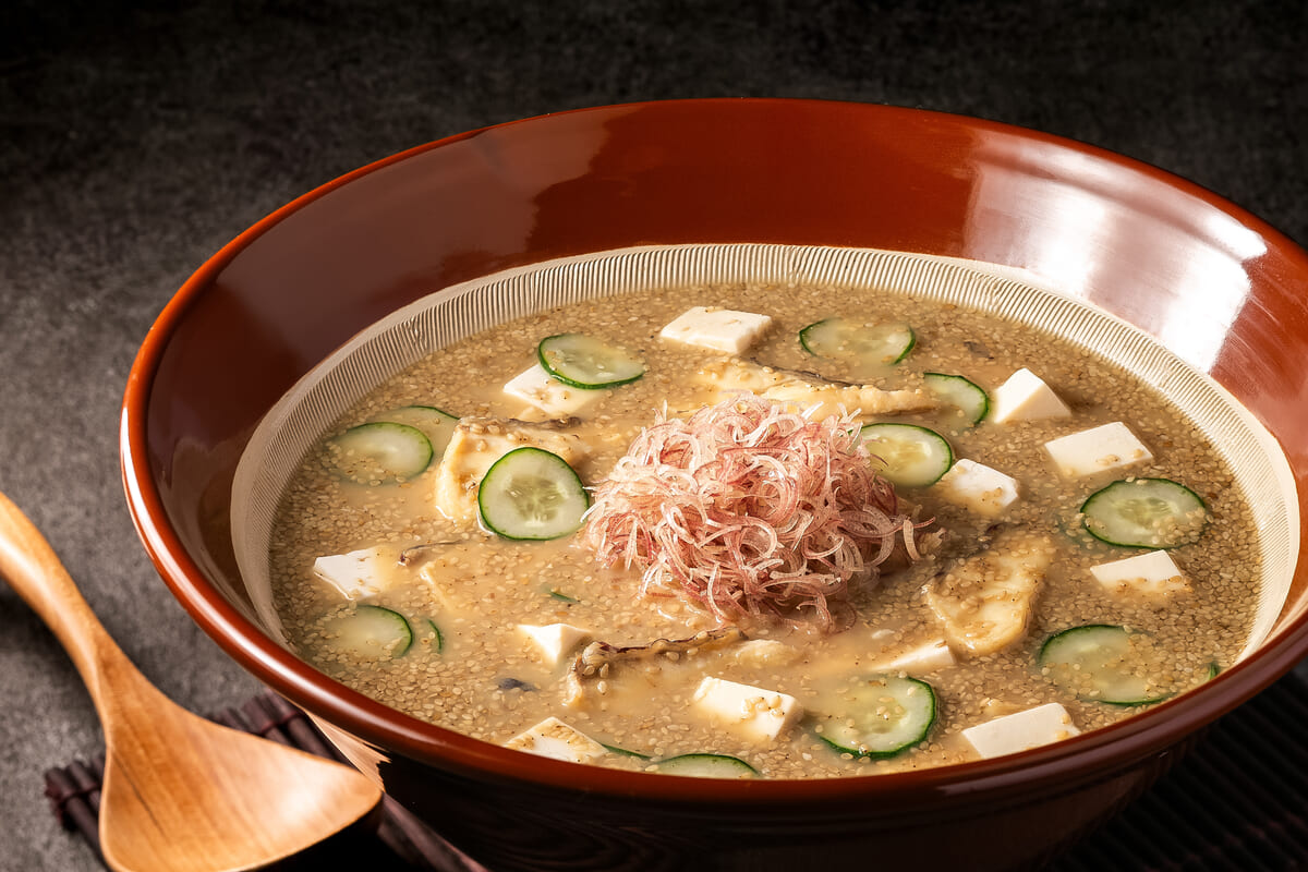 深い味わい郷土料理「冷や汁」