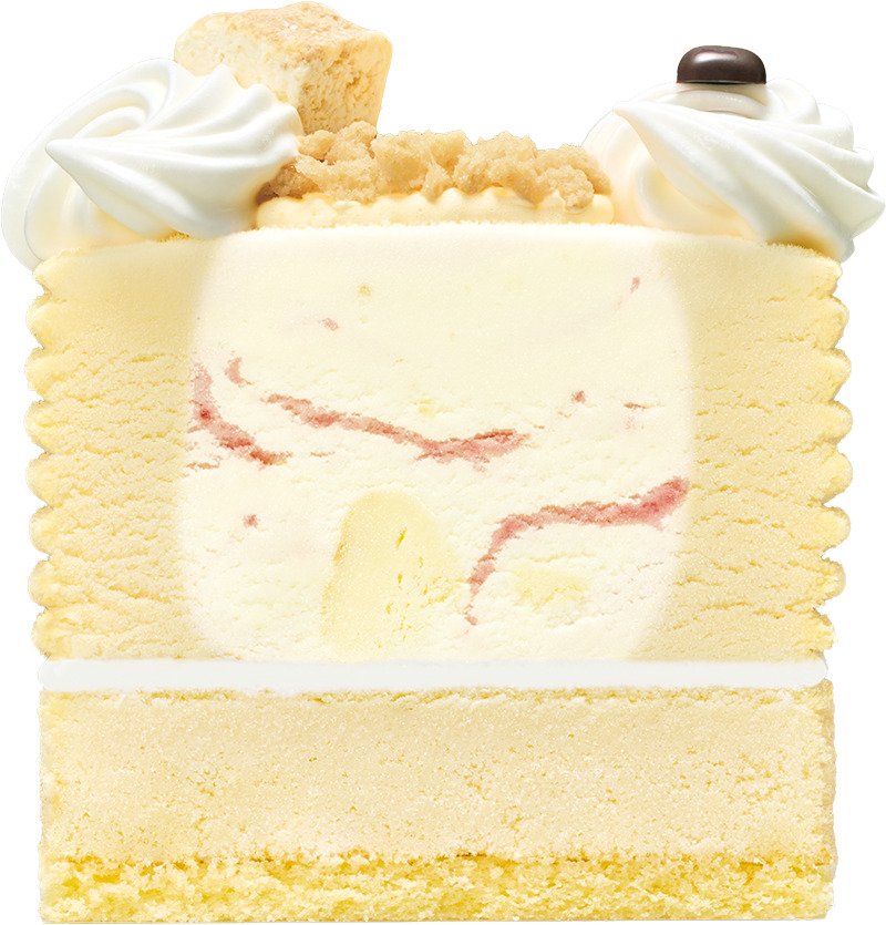３１ ザ・チーズケーキ made from チーズケーキフレーバーズ　断面