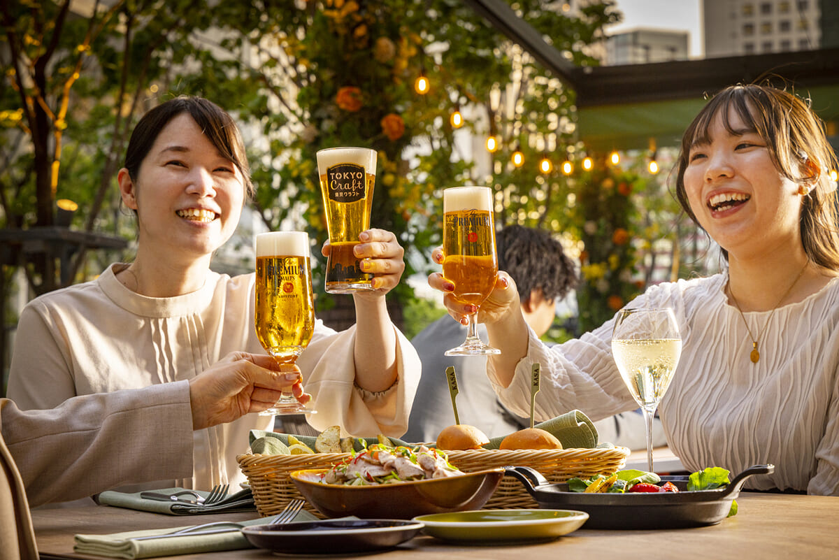 ビールと楽しむ夏のビアテラスメニュー
